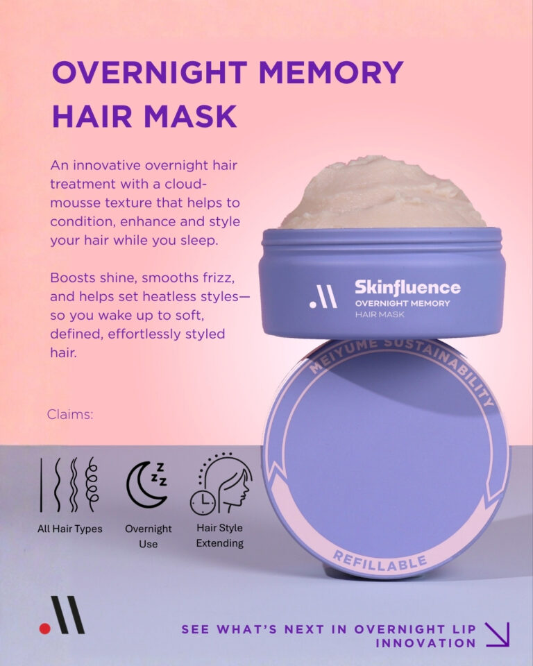 Meiyume 2025 ODM Collection - Skinfluence Overnight Memory Hair Mask