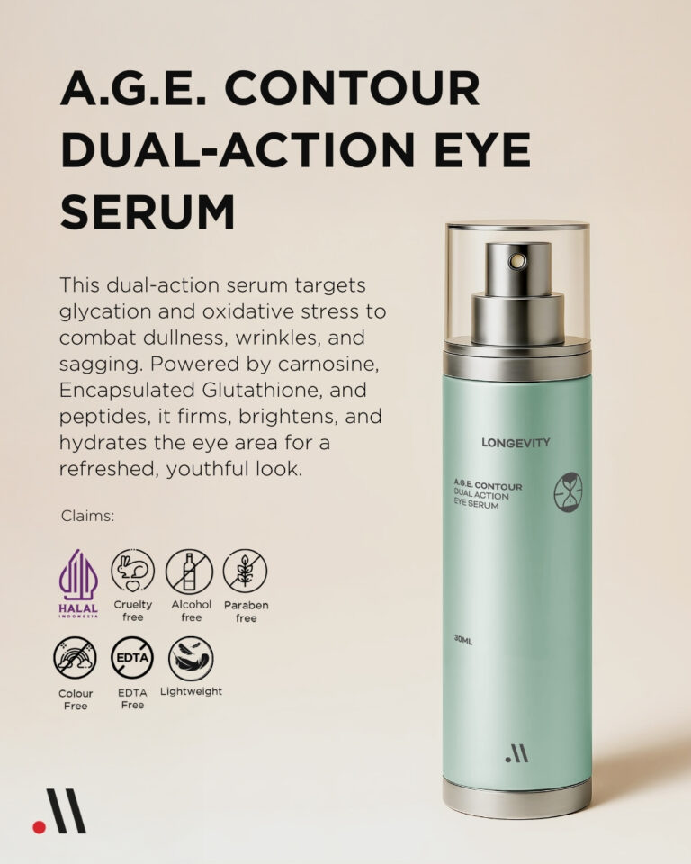 Meiyume 2025 ODM Collection - Longevity A.G.E Contour Dual-action Eye Serum