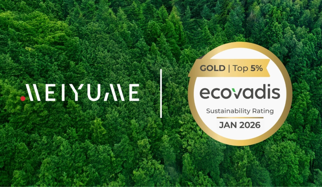 Meiyume Ecovadis Gold 2026 thumbnail